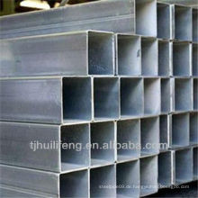 40 * 40 Galvanisierte quadratische Stahlrohre niedriger Preis China Hersteller